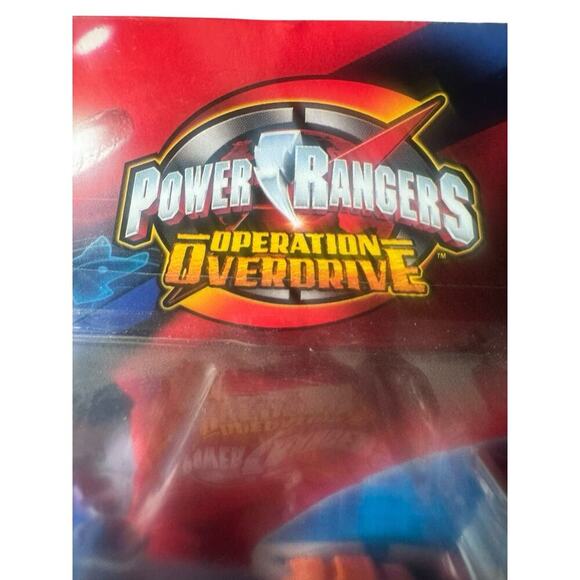 POWER RANGERS OPERATION OVERDRIVE BLUE BATTLE SUIT POWER RANGER 2006 NEW - Picture 4 of 5